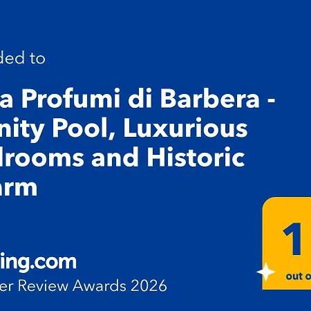 Casa Profumi Di Barbera - Infinity Pool, Luxurious Bedrooms And Historic Charm *