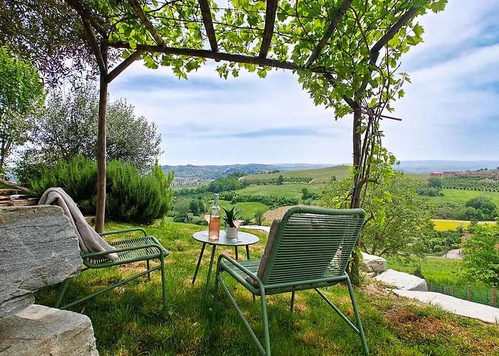펜션 Casa Profumi Di Barbera - Infinity Pool, Luxurious Bedrooms And Historic Charm San Martino Alfieri